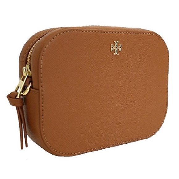 tory burch // robinson round leather camera bag - Picture 2 of 8